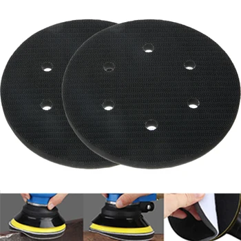 

Tool Interface Pads Parts 2pcs 6 inch Sponge 6 Holes Cushion Protection