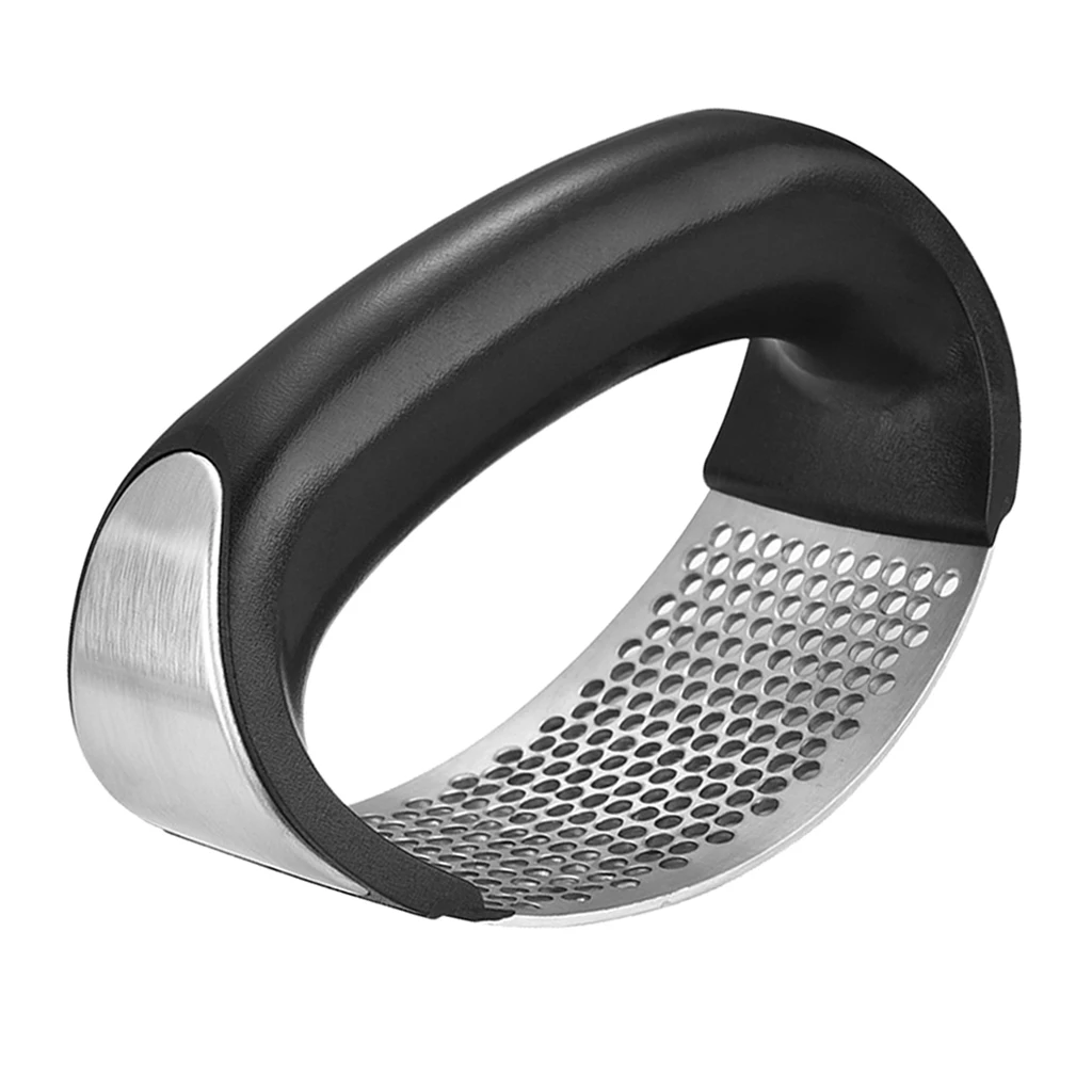 Garlic Press Rocker Food Grade Stainless Steel Garlic Mincer Crusher Professional Rustproof Garlic Press Rocker Food Grade Stainless Steel Garlic Mincer Crusher Professional Rustproof