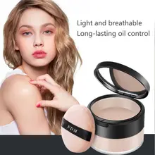 Пудра для макияжа, стойкая, водостойкая, с масляным контролем, ровный цвет кожи, консилер, Loose Powdre