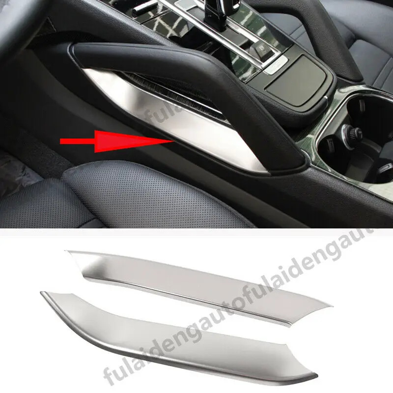 

Матовый центральный подлокотник для Porsche Cayenne 2018-2020, нижняя молдинговая отделка, автомобильные аксессуары