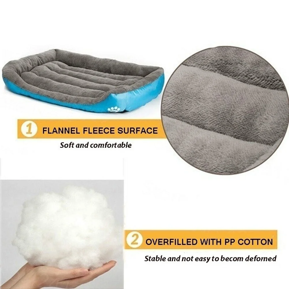 (S-3XL) Large Pet Cat Dog Bed 8Colors Warm Cozy Dog House Soft Fleece Nest Dog Baskets House Mat Autumn Winter Waterproof Kennel (S-3XL) Large Pet Cat Dog Bed 8Colors Warm Cozy Dog House Soft Fleece Nest Dog Baskets House Mat Autumn Winter Waterproof Kennel