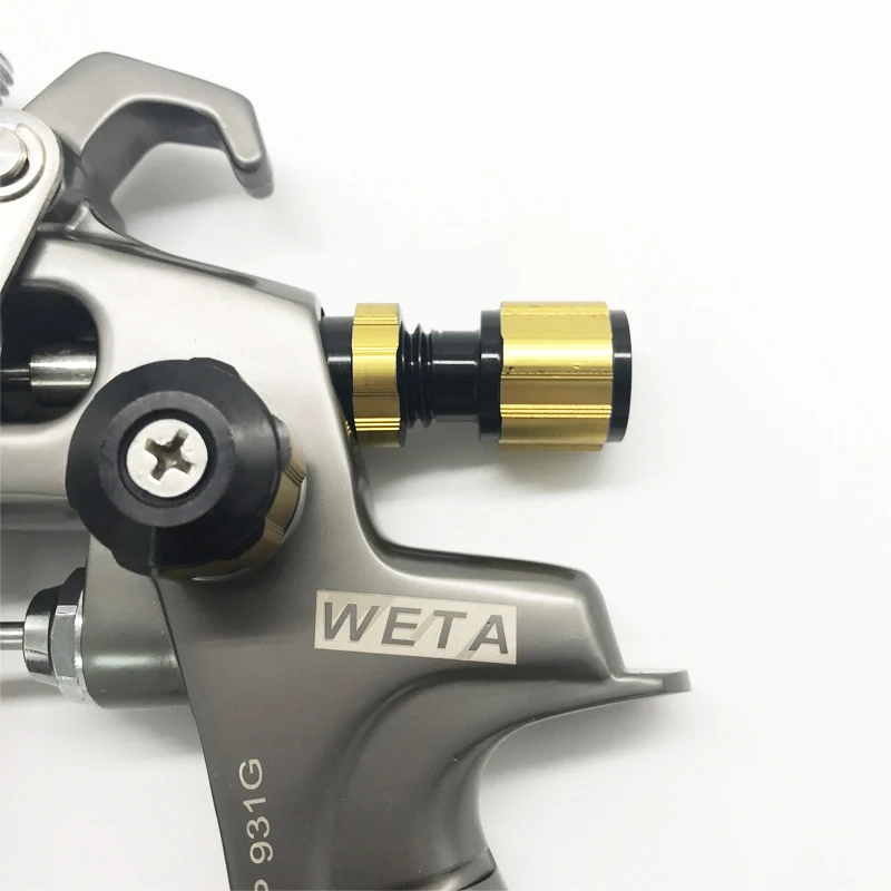 Weta HVLP краскопульт 931 г+ мини 1,3/1,0 мм Аэрограф безвоздушный пистолет-распылитель для покраски автомобиля пневматический инструмент Аэрограф-распылитель
