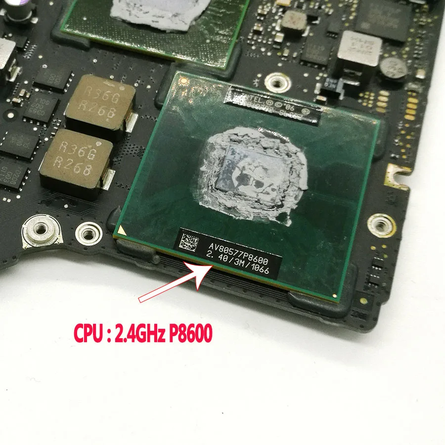 Материнская плата 661 5559 для Macbook Pro 13 &quotA1278 материнская 2 4 ГГц процессор P8600 820 2879 B
