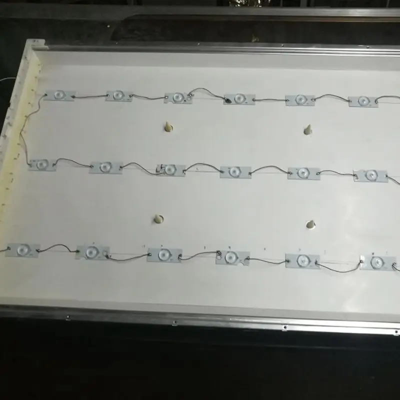 Новые 3V SMD лампы с оптическими линзами Fliter для 32-65 дюймов светодиодный ремонт ТВ(20 шт 3 в с кабелем