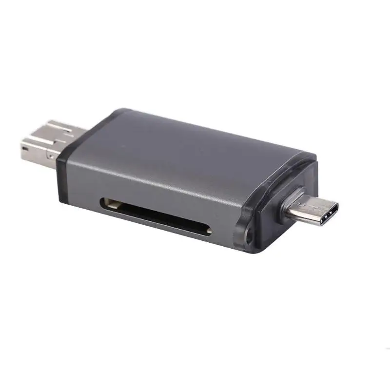 Флеш-накопитель кард-ридер превосходное мастерство и долговечность Micro usb 2,0 type C TF карта адаптер 3 в 1 USB-C