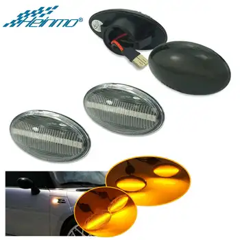 

Flowing Turn Signal Side Marker Indicator For Mini Cooper R50 R52 R53 2002-2008 Dynamic Side Repeater Lamp For Mini Cooper