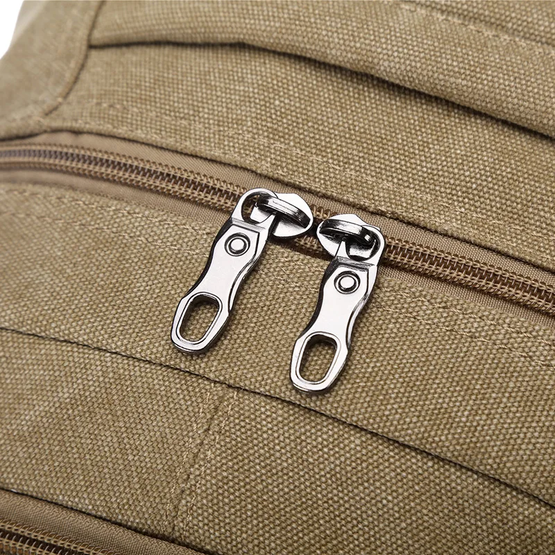 Outdoor Travel Luggage Army Bag Canvas Hiking Camping Tactical Rucksack Men Military Backpack Solid Color Military Tactical Bag