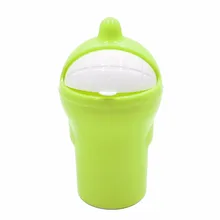 1 шт. 3 цвета мультфильм Дельфин стиль автомобильный мусорный бак бытовой мини настольный мусорный ящик милый чехол для автомобиля мусорный бак