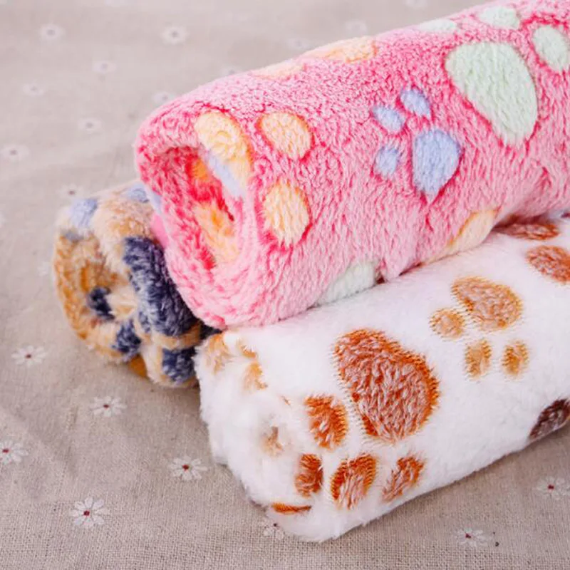 Dog Beds Mats Pet Blanket Soft Coral Fleece Dog Cat Bed Warm Sleeping Mattress Cover Puppy Cushion Pet Supplies (3)