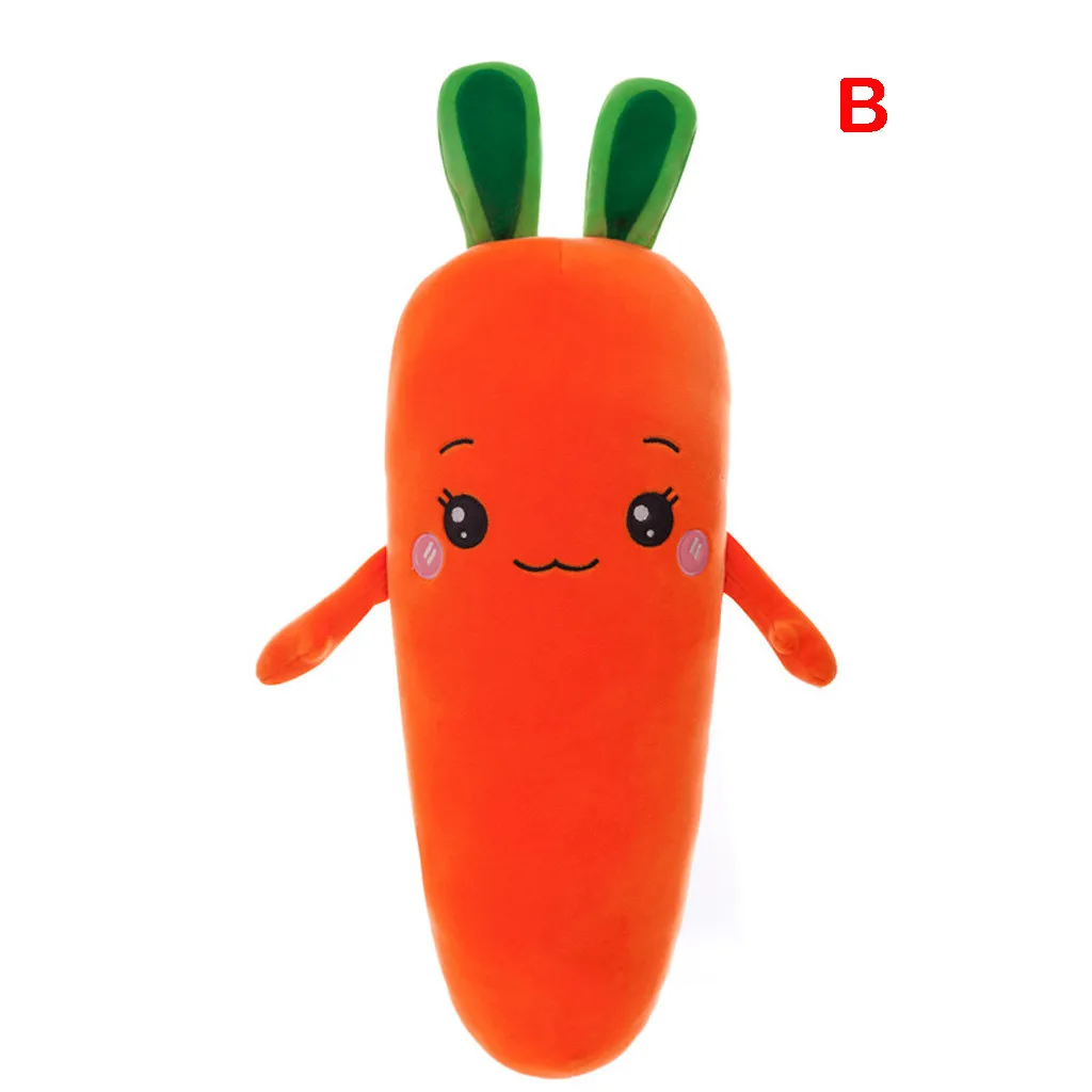 60cm Cute Carrot Plush Toys Pillow Doll Stuffed Plush Toy Carrot Plush Toys Pillow Creative Activity Gift