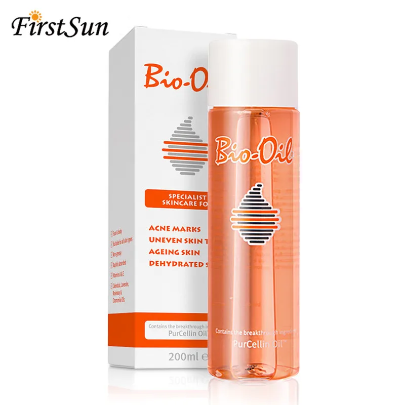 

100% Australia Bio Oil remove body stretch marks uneven skin tone Purcellin Oil skin care ance stretch marks remover cream 200ml