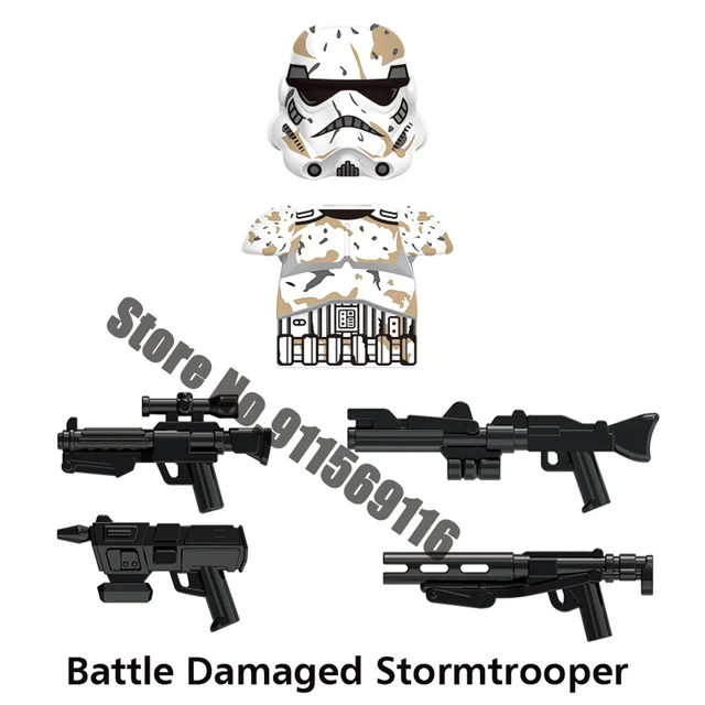 Stormtroopers Building Blocks Snowtroopers Jet Flame Scout Trooper Admiral Thrawn Tarkin Moff Gideon Star Action Figure Wars Toy C-X1657