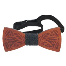 Ручной работы палисандр галстук-бабочка для мужчин унисекс костюмы рубашка банкет Свадебная деловая вечеринка Классический трендовый Высококачественный галстук-бабочка подарки