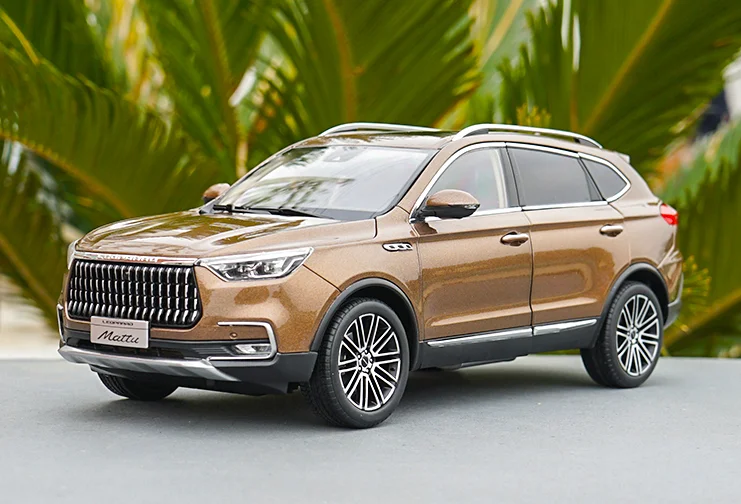 Завод 1:18 Китай LEOPAARD MATTU литья под давлением модель автомобиля SUV с небольшим подарком