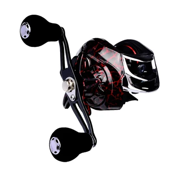 

Portable Metal Fishing Reel Smooth Spinning Durable Right Left Handed Saltwater Outdoor Professional Bait Casting 19 Bearings