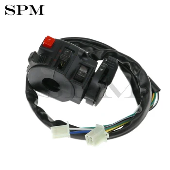 

MotoLovee 7/8" Motorcycle Handlebar Switch Assembly Engine Electric Start Kill Horn Headlight Fog Light Button For BMW GS