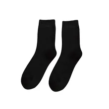 Харадзюку ретро мужские хлопковые свободные носки осень и зима в трубке чистый высокое качество дизайнерские новейшие рождественские подарки одноцветные носки 19Oct15