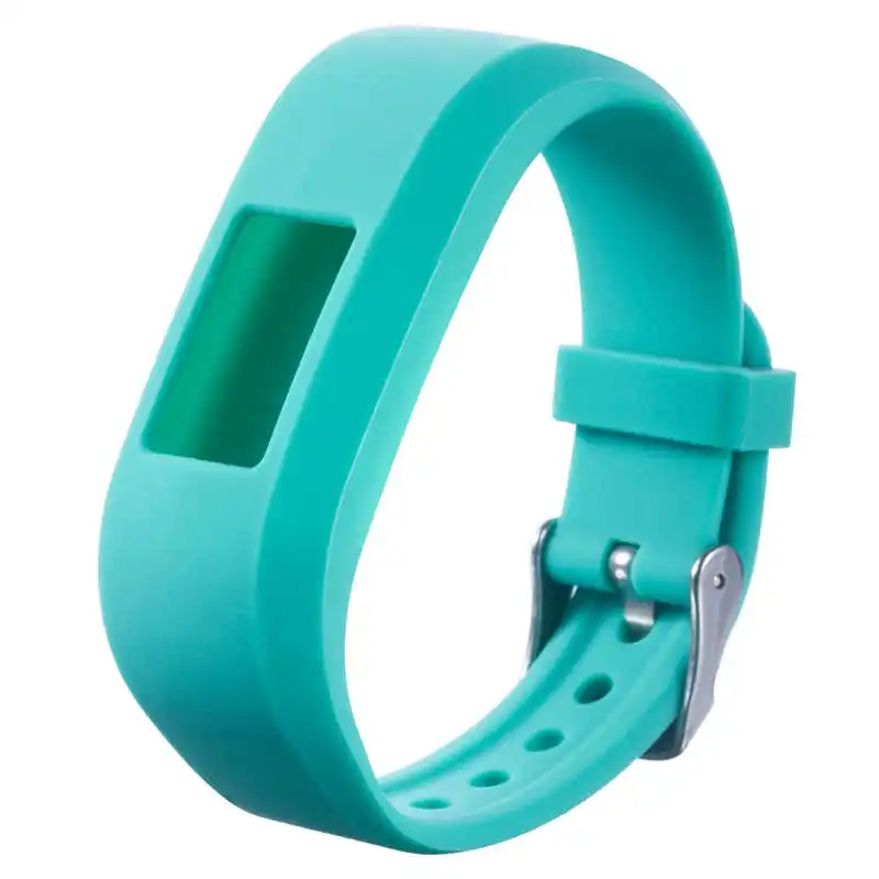 Зеленый Силиконовый ремешок для часов для Garmin Vivofit JR JR2 Junior fitness - Цвет: Зеленый