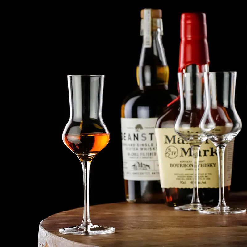 Профессиональный Sommelier виски Copita Nosing glass старый винтажный винный тастер виски Кубок аромат пахнущий Кристалл чашка подарочная коробка