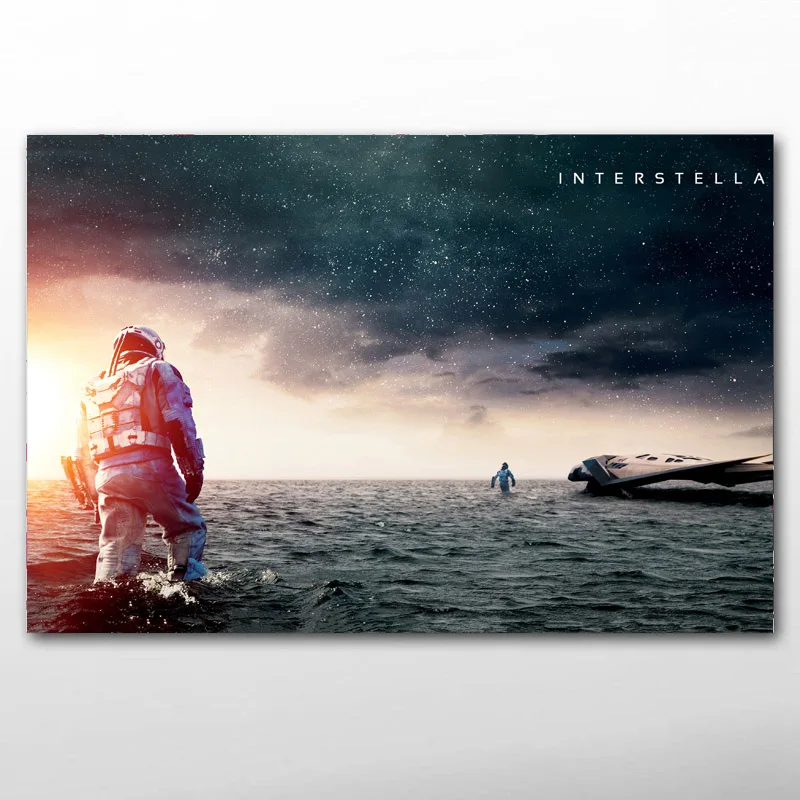 Настенные художественные плакаты с изображением интерстеллара астронавта