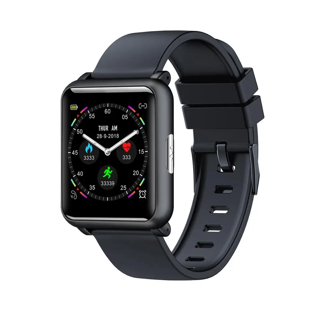 Bakeey H9 1,3 дюймов ЭКГ+ PPG монитор HR кровяное давление Smartwatch IP67 водонепроницаемый спортивный режим Зарядное устройство Док-станция Смарт-часы для мужчин и женщин