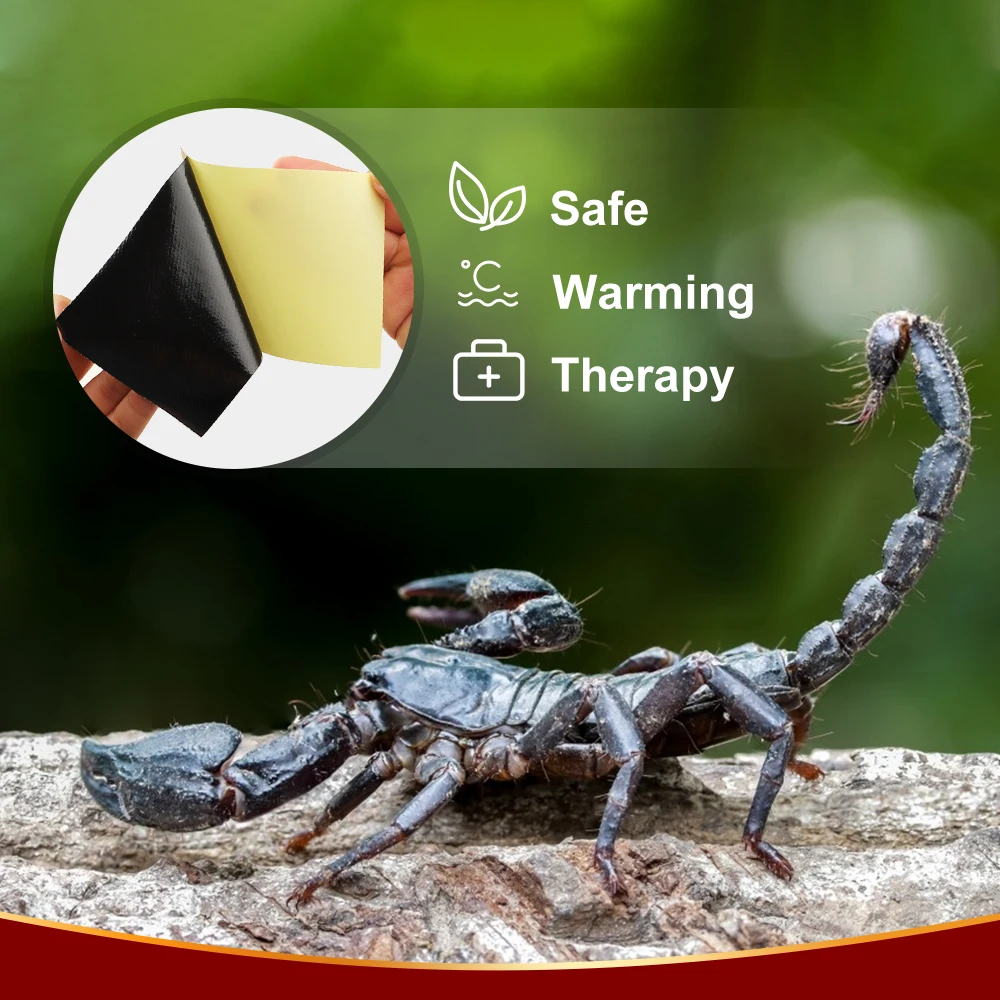 Scorpion Venom Medical Plaster 8pcs Arthritis Joint Back Knee Neck Shoulder Pain Relief Patch Analgetic Balm Paste Sticker