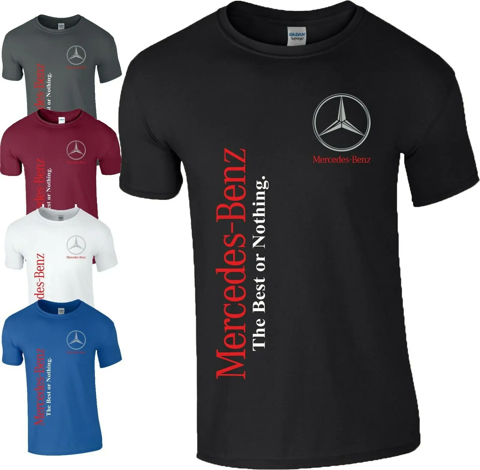 Gran venta Camiseta de carreras para hombre, camiseta de Mercedes Benz The Best Or no Nothing, regalo para motocicleta 33mj6Y6DM7M