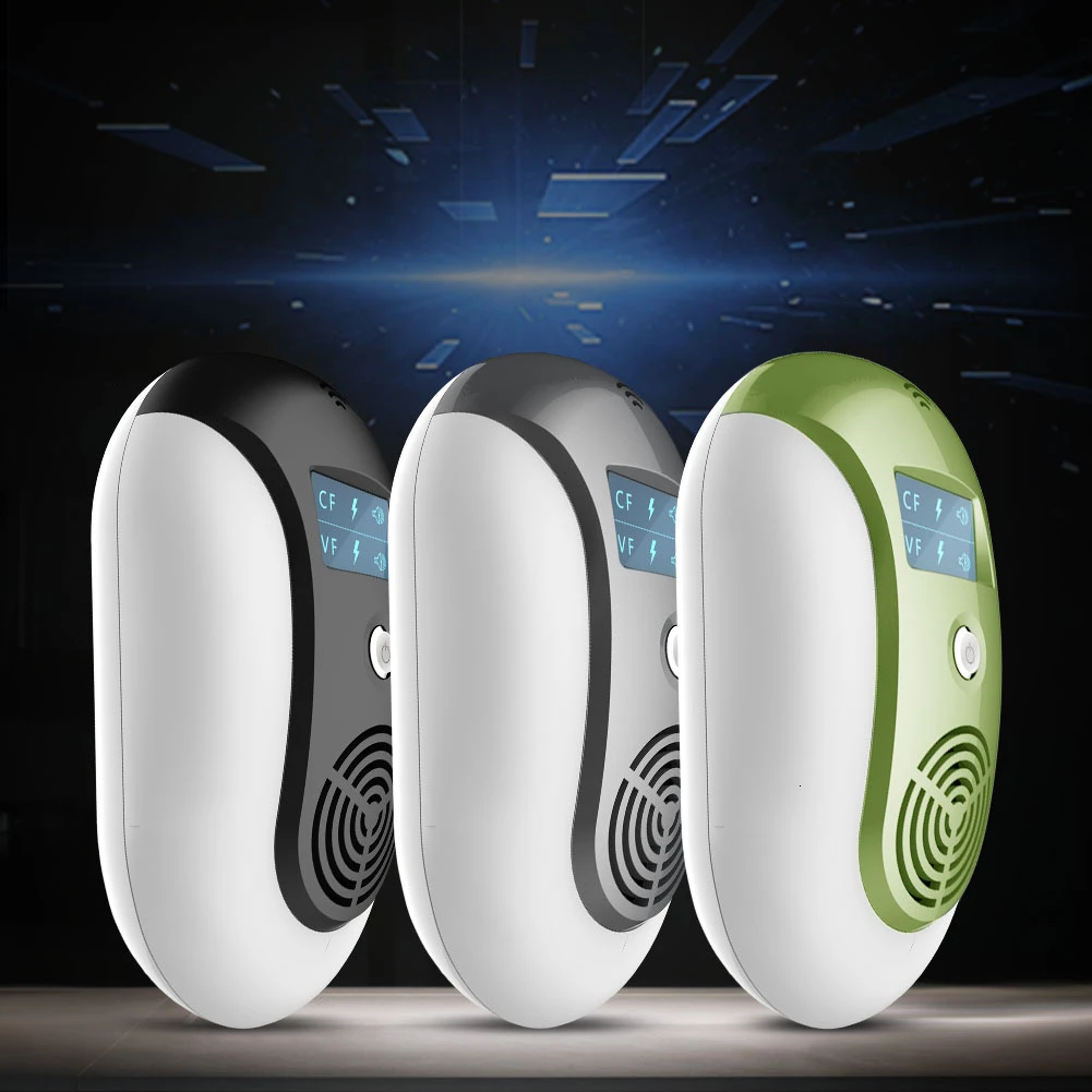 

Ultrasound Mouse Cockroach Repeller Device Reject Insect Rats Spiders Mosquito Killer Repeller Repellent Household Pest Reject