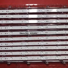 Новые 5 шт/упаковка, набор = 50 шт 6 светодиодный 480 мм светодиодный подсветка полосы для LC490DUJ-SHA2 5800-W49001-1P00 5800-W49001-2P00 0P00 DP00 5850-W50007-1P00