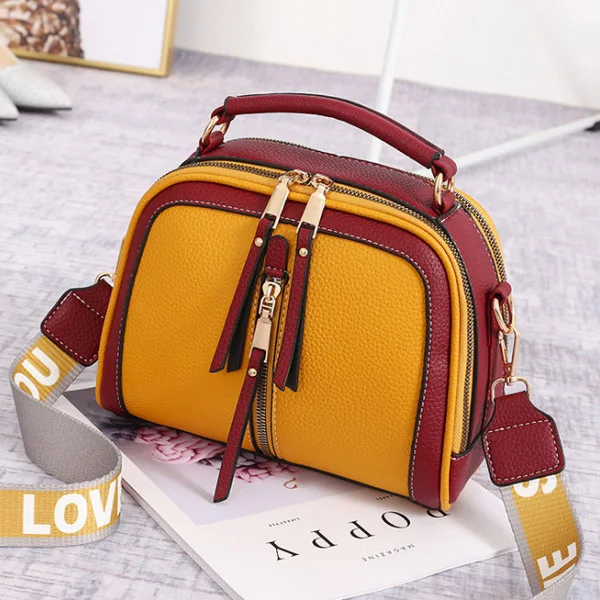 HJPHOEBAG Luxury women s handbag fashion designer shoulder messenger bag ladies pu leather shell bag Bolsas