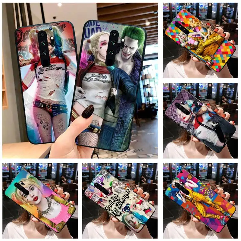 Harley Quinn отряд самоубийц Джокер Винк телефон для Redmi Note 9 8 8T 8A 7 6 6A Go Pro Max K20 K30
