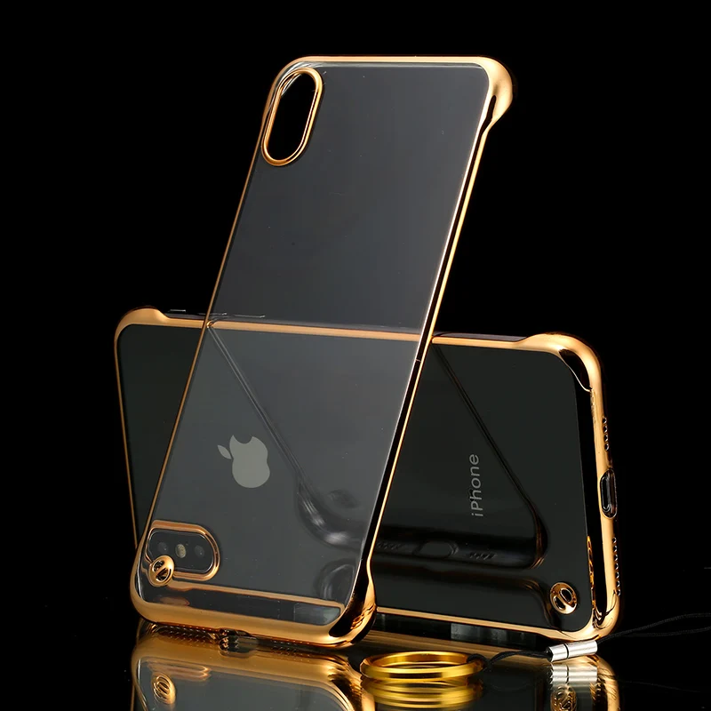 Luxury Shockproof Ring Ultra Thin Phone Case For IPhone 7 6 6s 8 Plus Soft Cover X XS Max XR Silicone Protevtive |