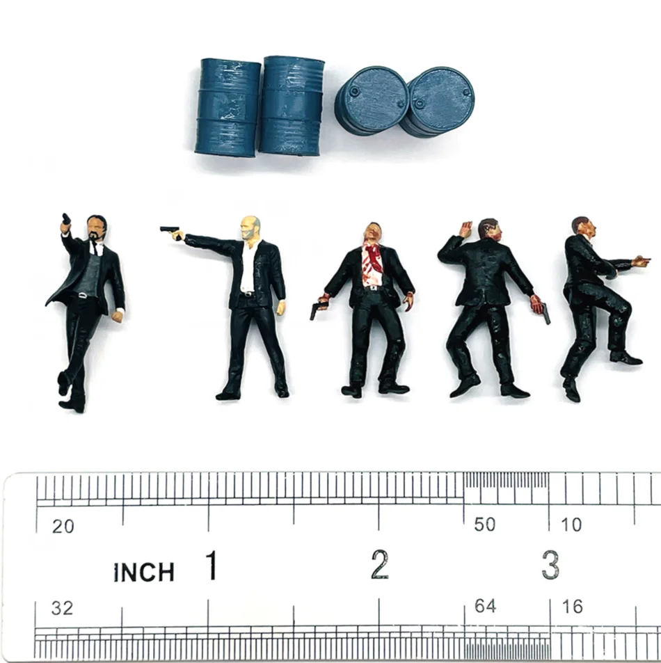John Wick Action Figures | Dioramas Action Figures | 1:64