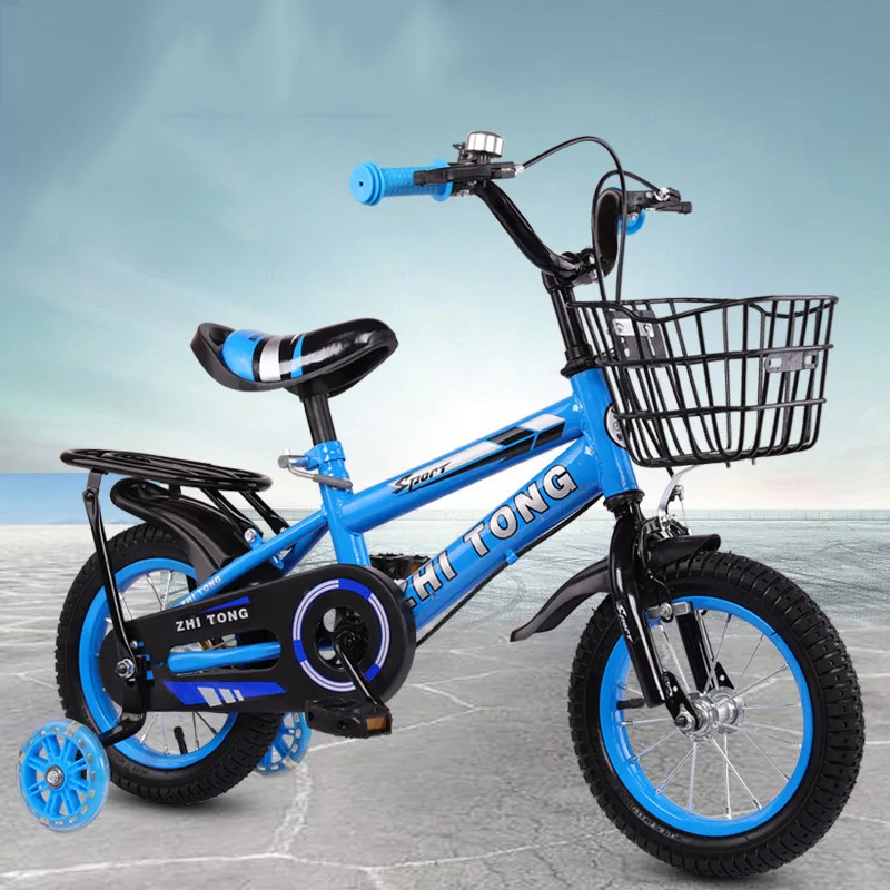 Children's Bicycle Boys and Girls Cycling Bike 12/14/16/18 Inch Folding Kid's Bicycle Light Students Bicycle