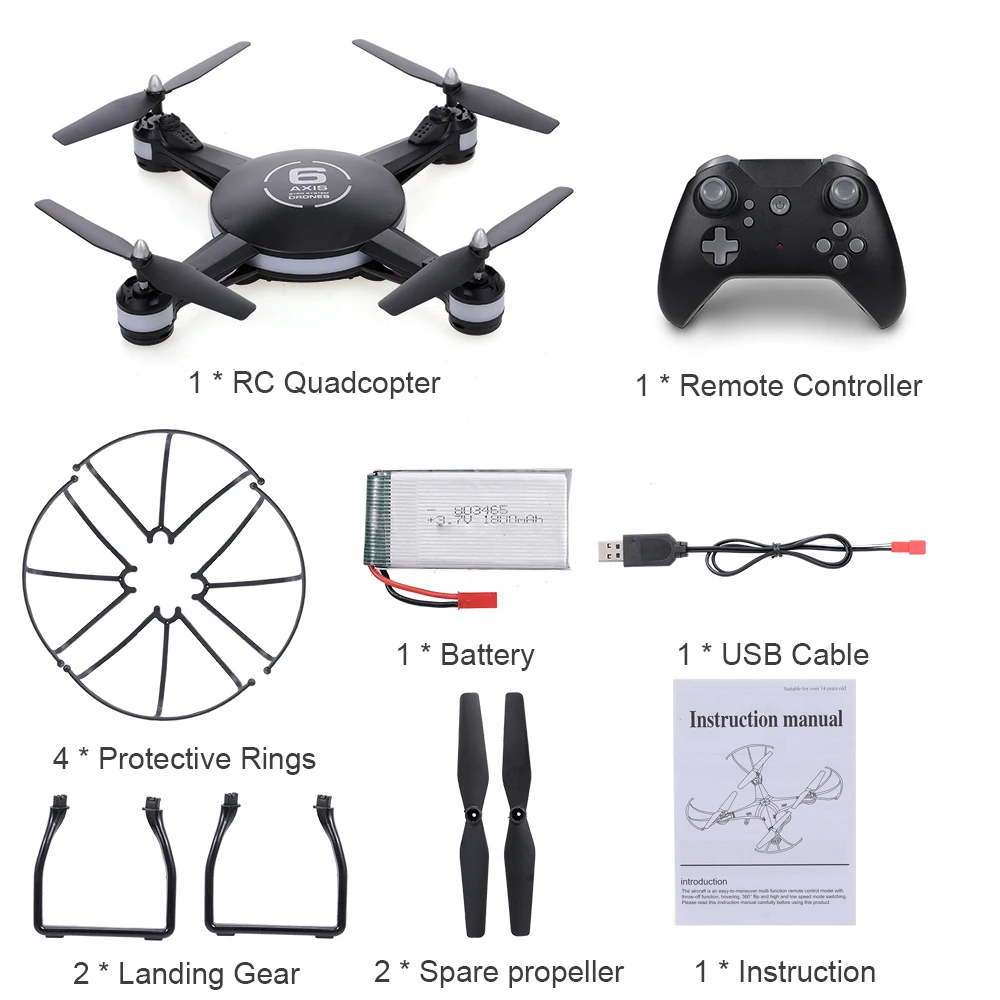 U8 Радиоуправляемый Дрон с камерой 720P Wifi FPV для начинающих обучение подарок на день рождения удержание высоты Радиоуправляемый квадрокоптер - Цвет: No Camera