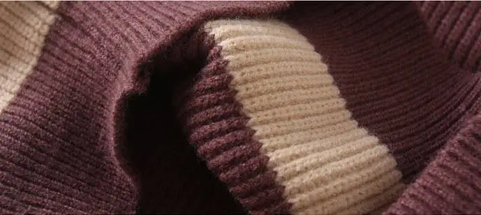 Осень-зима, новая Корейская одежда в полоску с капюшоном для девочек детский теплый толстый свитер для девочек вязаные комплекты с юбкой, костюмы NO31