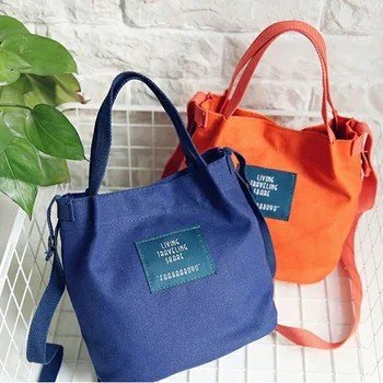 

Women Crossbody Bags 2020 New Canvas women's Handbag Handbag Korean Fashion Shoulder Bag Messenger Bag Small Bag