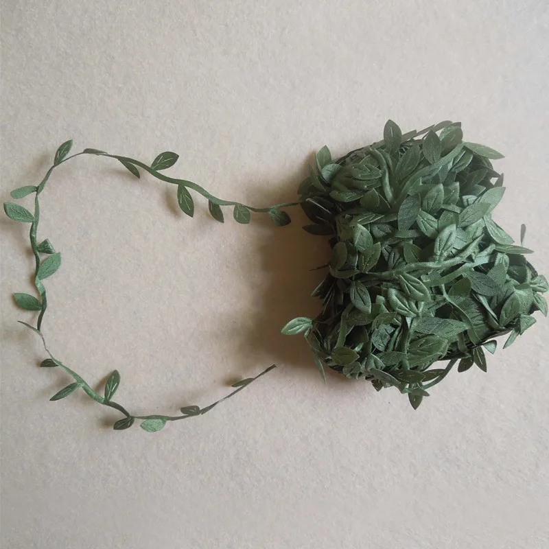 Искусственная зеленая ткань ротанга 40 метров|silk ivy vines|ivy vinesilk |