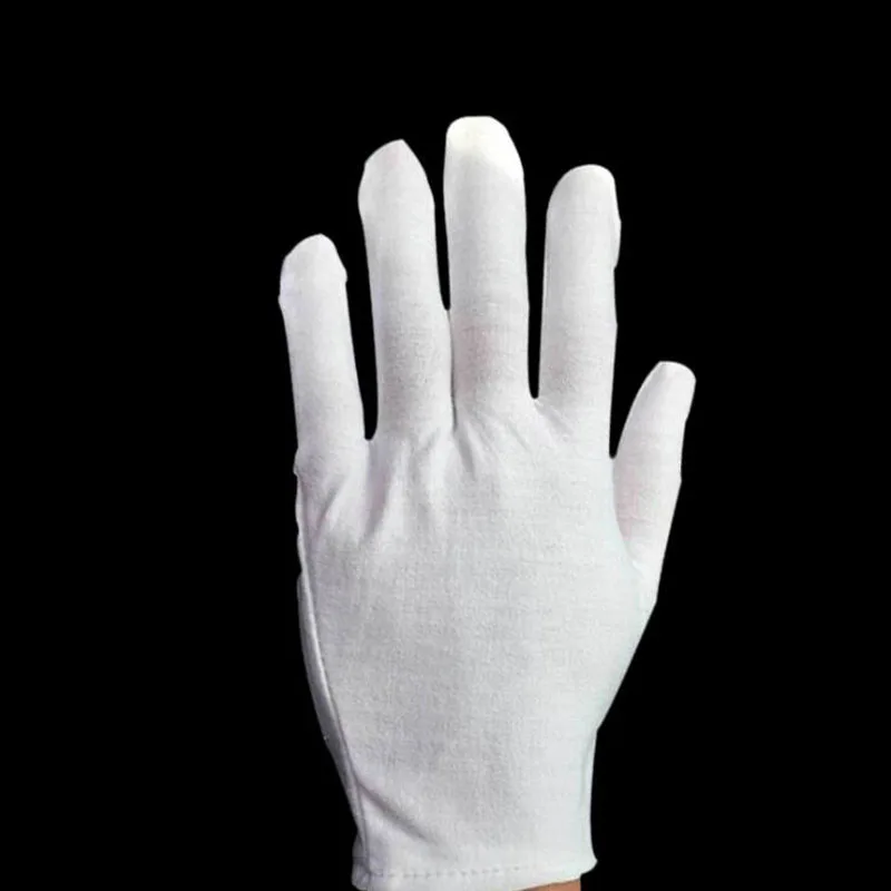 1 пара белые хлопковые перчатки для занятий спортом|golf gloves|glove golfgolf sport |