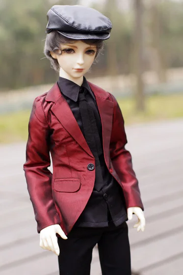 1/4 1/3 масштаб BJD Кукла одежда костюм пальто+ рубашка+ брюки для BJD/SD аксессуары ID72, без куклы, обувь, парик и другие A0822