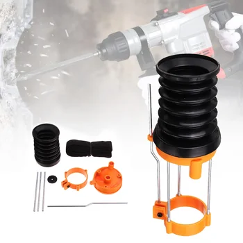 

Stretchable Powerl Tool Accessories Debris Collector Drill Dust Cover Set Durable Silicone Extraction Cup For Electric