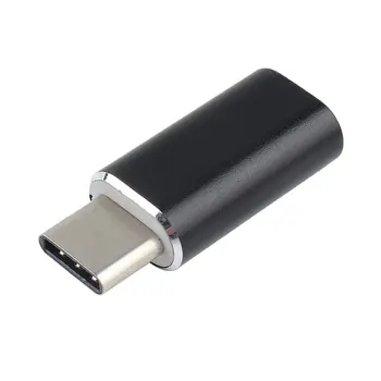 

For Lightning To Type-c Metal Charging Data Adapter Type C Adapter Aluminum Converter For Android and Iphone