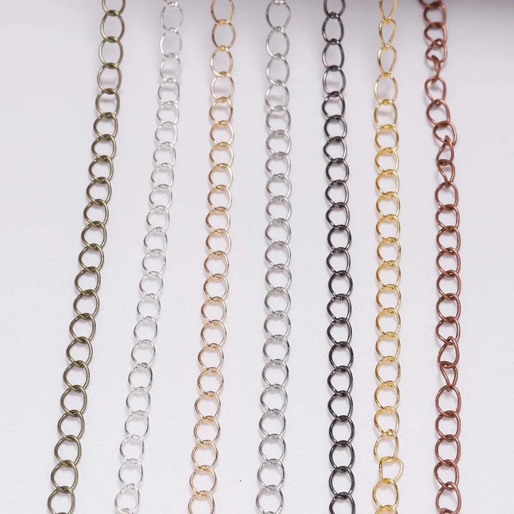 8x11mm 24 K Shiny Gold Plated Chain , Handmade Chain, Bulk Chains, Necklace  Findings, Necklace Chains, Bracelet Chains CHN523 -  Hong Kong