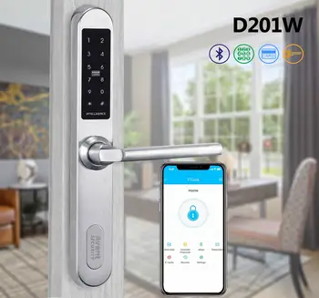 

Freeshipping D201W Simple Powerful Fingerprint Door Lock