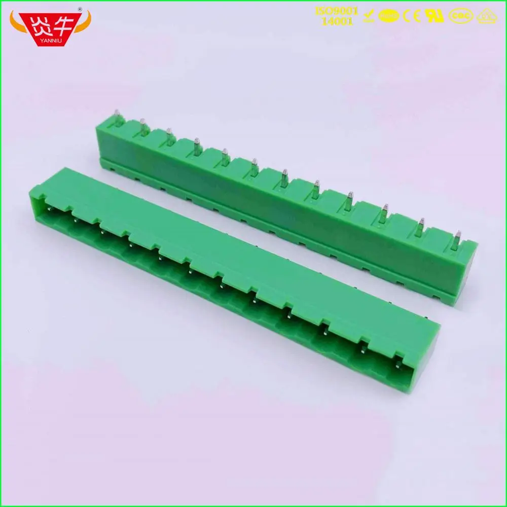 2EDGVC-7.62-12P KF2EDGVC 7,62 2P~ 12P разъем PCB вставной TEMINAL блок 2EDGVC 7,62 мм 2PIN~ 12PIN GMSTBVA 2,5G 1766770 PHOENIX контакт - Color: 2EDGVC-7.62-12P