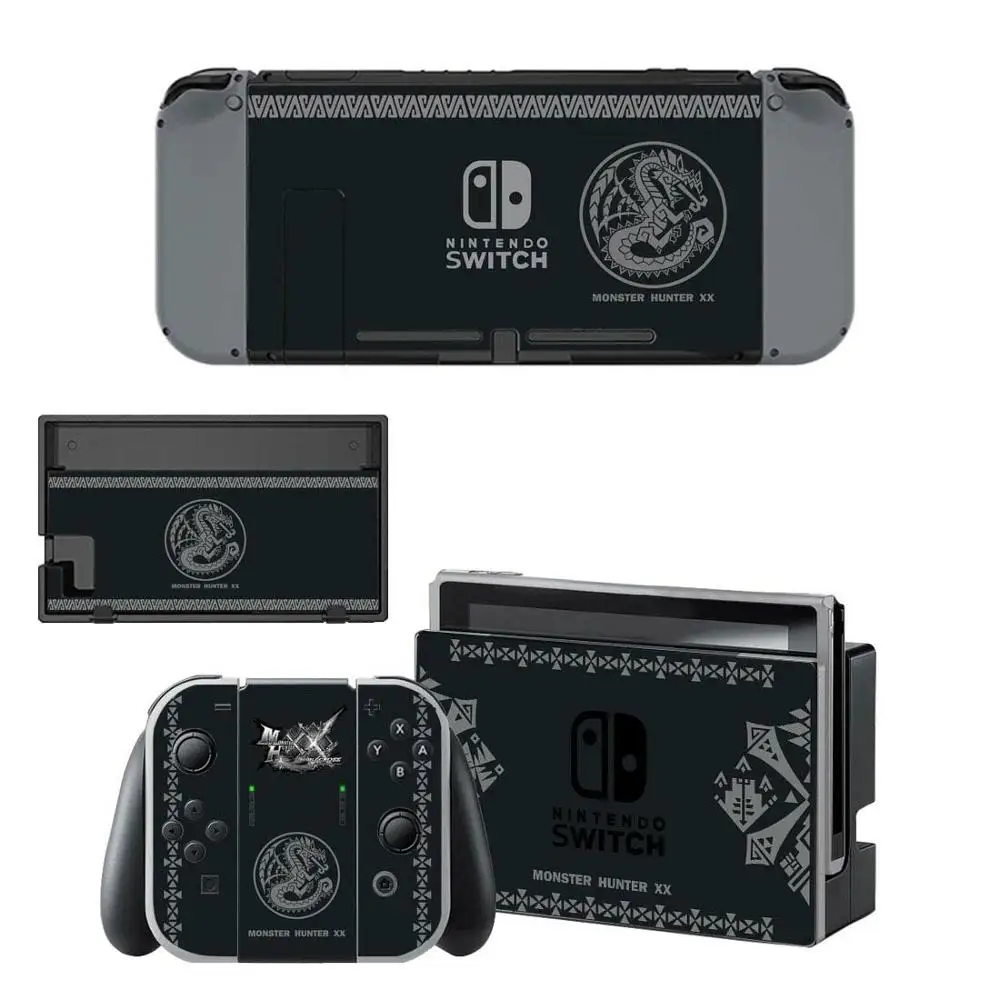 Наклейки Nintendo switch Skin Monster Hunter Switch для консоли Joy con Controller Dock Skins|Наклейки| |