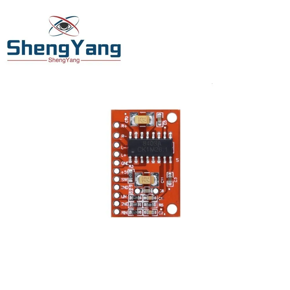 PAM8403 мини цифровой усилитель доска 2*3 Вт Класс D Цифровой DC 2,5 В до 5 В мощность bluetooth динамик модуль с Potentionmeter