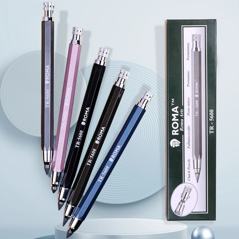 Dainayw Mechanical Pencil 5.6mm HB Graffiti Drafting Scanning Automatic Pencils For Art Professional Painting Writing Supplies 2
