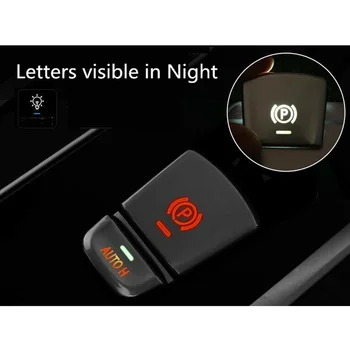 

2pcs Button Stickers Set Car Auto Console Handbrake For BMW 5 Series G30 17-19