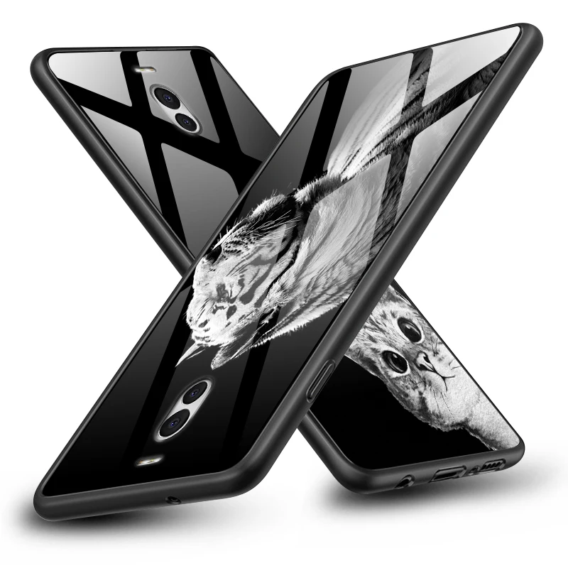 Для Meizu M5 M6 M8 M9 Примечание 16th плюс противоударный жесткий чехол для iPhone 5S, se, 6, 6 S, 7, 8 Plus XR XS макс. закаленное стекло для мобильного телефона
